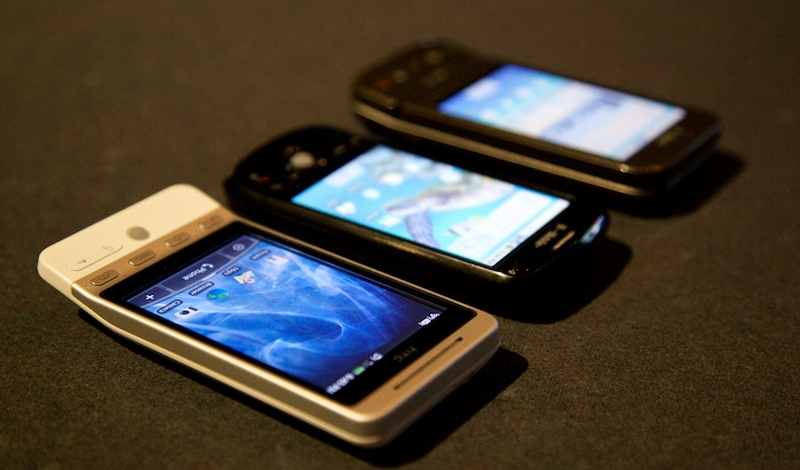 Illustration for article titled HTC Android Family Portraits: G1, myTouch 3G and Hero